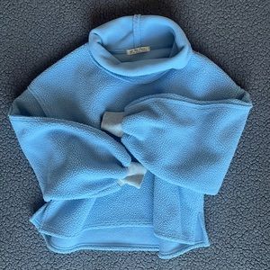 Free people turtle neck sweater Sherpa